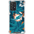 NFL Miami Dolphins Tropical Print Galaxy A52 5G Clear Case
